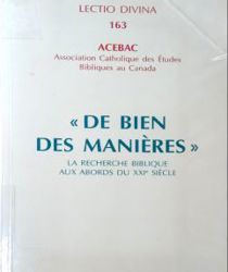 DE BIEN DES MANIÈRES